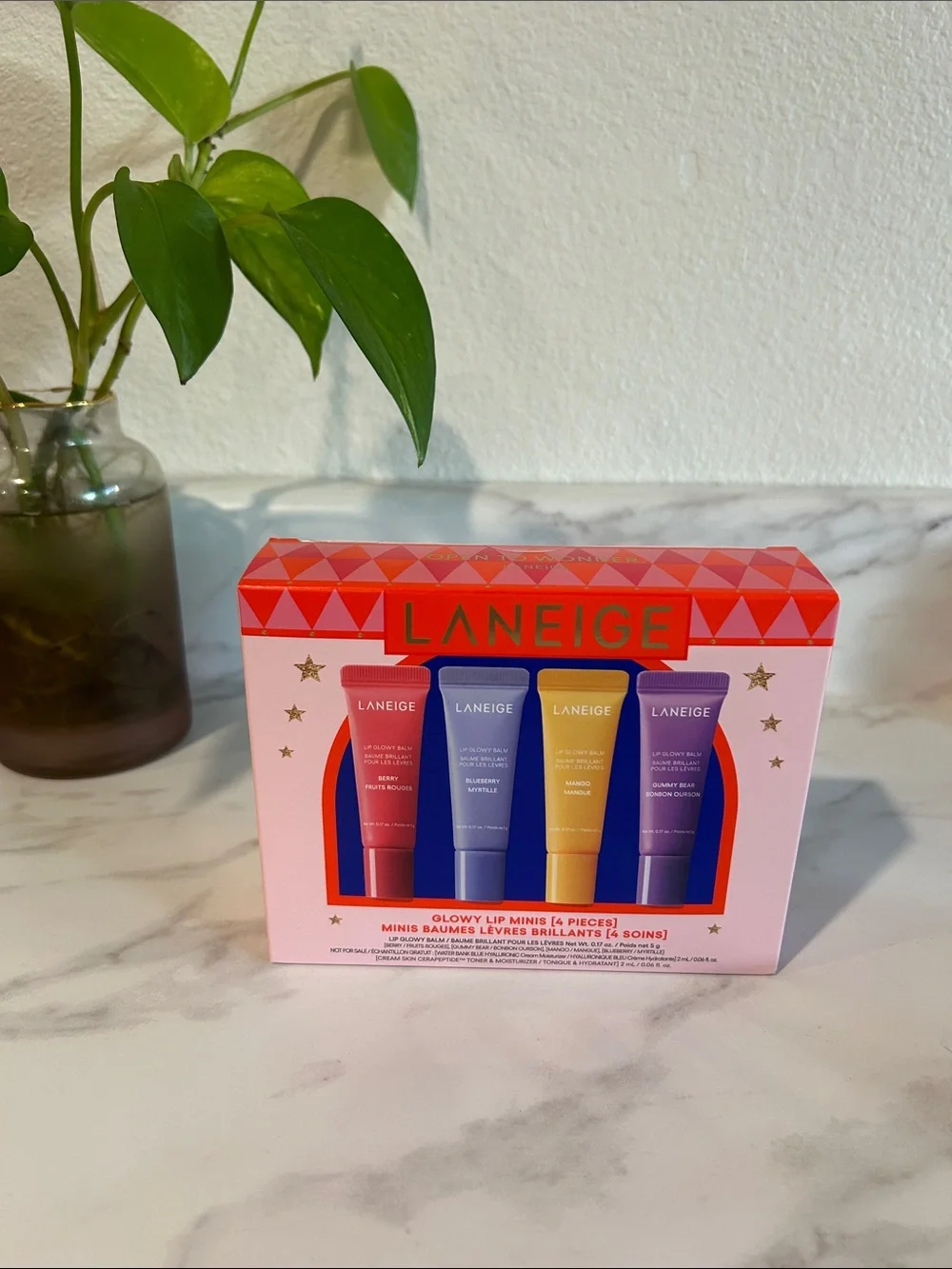 LANEIGE Glowy Lip Minis Trio Set